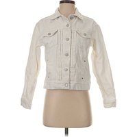 Old Navy Denim Jacket: Ivory Jackets & Outerwear - Size X