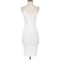 BCBGMAXAZRIA Cocktail Dress - Bodycon: White Dresses - Used