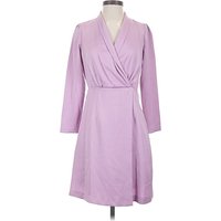 Taylor Casual Dress - Wrap: Purple Dresses - Used - Size