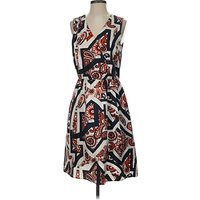 Pink Tartan Casual Dress - Wrap: Blue Paisley Pattern Dresses - Used - Size