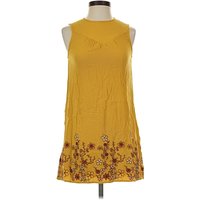 Blue Rain Casual Dress - Shift: Yellow Dresses - Used - Size 2X