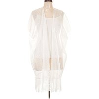 Swimsuit Cover Up: White Swimwear