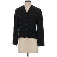 Talbots Blazer Jacket: Black Jackets & Outerwear - Size