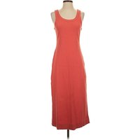 Everlane Casual Dress - Slip dress: Orange Solid Pattern Dresses - Used