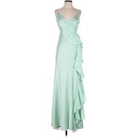 Mac Duggal Cocktail Dress - Bridesmaid: Green Dresses - New - Size