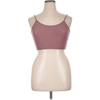 Tank Top Burgundy Strapless Neckline Tops - Used - Size X