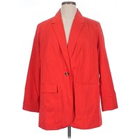 Denim 24/7 Blazer Jacket: Red Jackets & Outerwear - Size