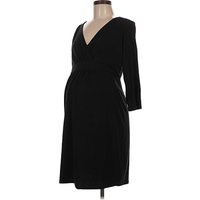 Old Navy - Maternity Casual Dress - Wrap: Black Dresses - Used