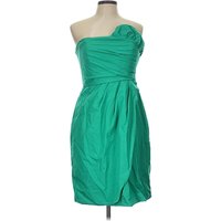 J.Crew Cocktail Dress - Bridesmaid: Green Dresses - Used - Size