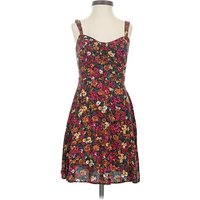 Old Navy Casual Dress - A-Line: Burgundy Floral Pattern Dresses - Used - Size X