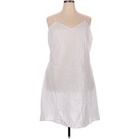 Lauren by Ralph Lauren Casual Dress - Slip dress: White Dresses - Used - Size