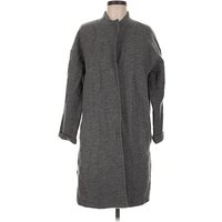 Eileen Fisher Wool Coat: Gray Jackets & Outerwear