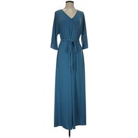 Haute Hippie Casual Dress - Wrap: Teal Dresses - Used