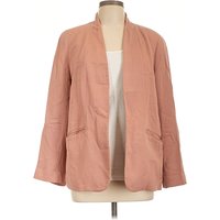 Eileen Fisher Blazer Jacket: Tan Jackets & Outerwear