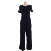 Boden Jumpsuit: Blue Solid Pattern Jumpsuits - Size 10 Tall