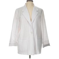 Sag Harbor Blazer Jacket: White Jackets & Outerwear - Size