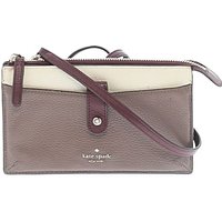 Kate Spade New York Leather Crossbody Bag: Burgundy Bags