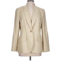 Lands' End Blazer Jacket: Tan Jackets & Outerwear - Size