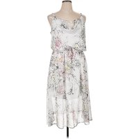 White House Black Market Casual Dress: White Floral Pattern Dresses - Used - Size X