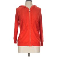Tommy Hilfiger Cardigan Sweater: Red Sweaters & Sweatshirts