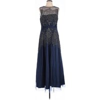 Tahari by ASL Cocktail Dress - Formal: Blue Dresses - Used - Size