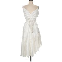 Marissa Webb Cocktail Dress - Wrap: Ivory Dresses - Used - Size