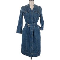 White House Black Market Denim Jacket: Blue Jackets & Outerwear - Size
