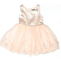 Pink & Violet Dress - Party: Gold Skirts & Dresses - Used - Size