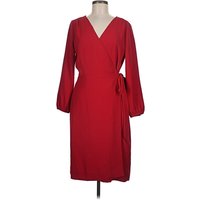 J.Crew Coat: Red Jackets & Outerwear - Size 8 Tall