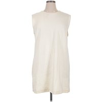 H&M Casual Dress - Shift: Ivory Dresses - Used - Size X