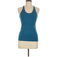 Trina Turk Tank Top Teal Halter Neckline Tops - Used