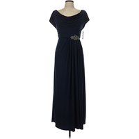 Alex Evenings Casual Dress: Blue Dresses - Size 10 Petite