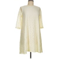 ASOS Casual Dress - A-Line: Ivory Dresses - Used - Size 8 Petite