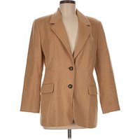 Talbots Blazer Jacket: Tan Jackets & Outerwear - Size 8 Petite