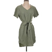 Cloth & Stone x Anthropologie Casual Dress - Wrap: Green Dresses - Used