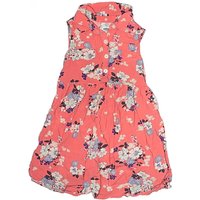 Old Navy Dress: Orange Floral Pattern Skirts & Dresses - Used - Size 5Toddler