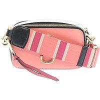Marc Jacobs Crossbody Bag: Pink Stripes Pattern Bags