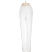 Naked Wardrobe Casual Pants - Mid/Reg Rise: White Bottoms - Size