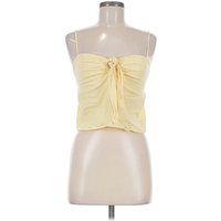 John Galt Tank Top Yellow Strapless Neckline Tops