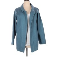 Anrabess Coat: Teal Jackets & Outerwear - Size X