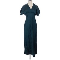 Cocktail Dress - Wrap: Teal Dresses - Used
