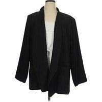 Arula Blazer Jacket: Black Jackets & Outerwear - Size 0X Plus