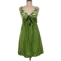 Velvet Cocktail Dress: Green Dresses - Used