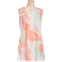Anrabess Casual Dress - Shift: Orange Tie-dye Pattern Dresses - New