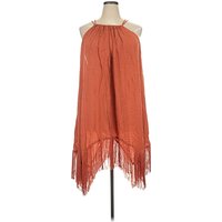 Swim by Cacique Casual Dress - Popover: Orange Dresses - Used - Size