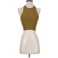 Strut This Tank Top Gold Halter Neckline Tops - Used - Size X