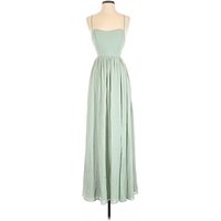 Azazie Casual Dress - Bridesmaid: Green Dresses - Used - Size