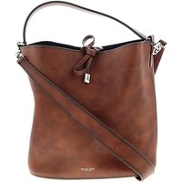 Michael Kors Collection Leather Bucket Bag: Brown Bags