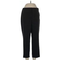 Ann Taylor LOFT Dress Pants - High Rise: Black Bottoms - Size 12 Petite