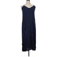 Old Navy Casual Dress - Slip dress: Blue Polka Dots Pattern Dresses - Used - Size X